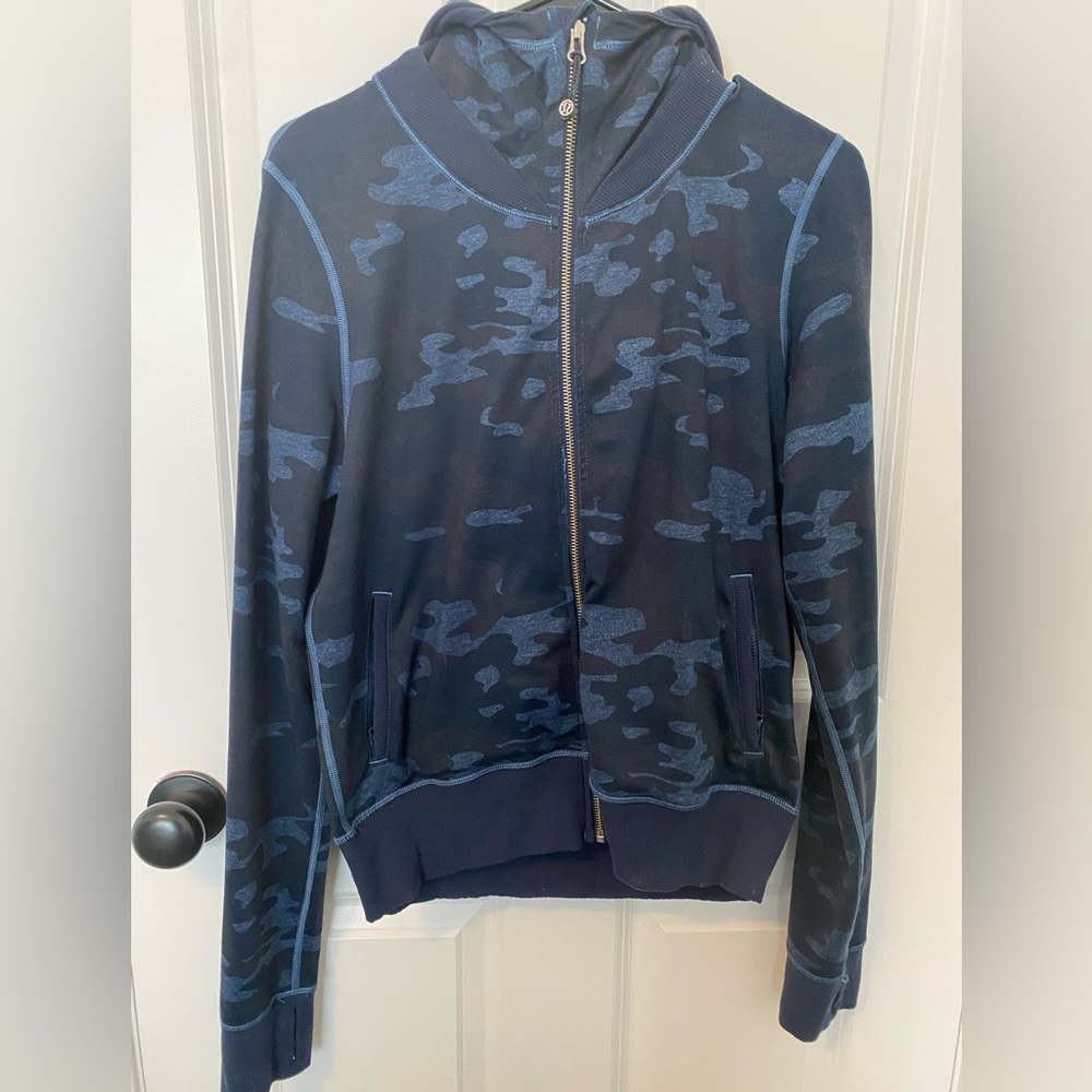 Lululemon Athletica Navy Zip-Up Jacket